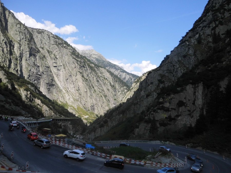 Gotthardpass im Tessin